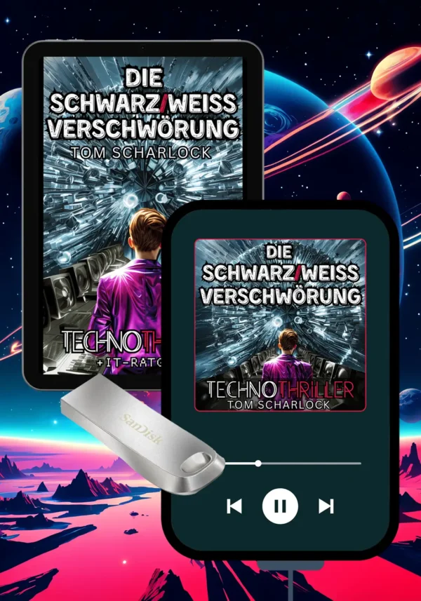 IT-Buch Set: Hörbuch+Ebook USB-Stick